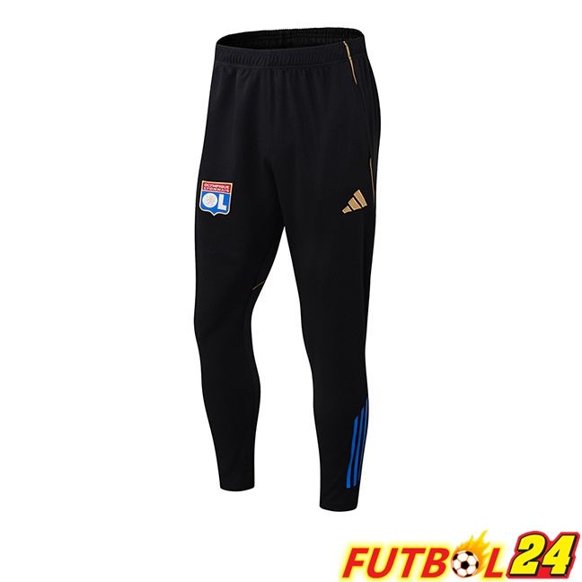 Pantalon Entrenamiento lyon OL Negro 2025/2026
