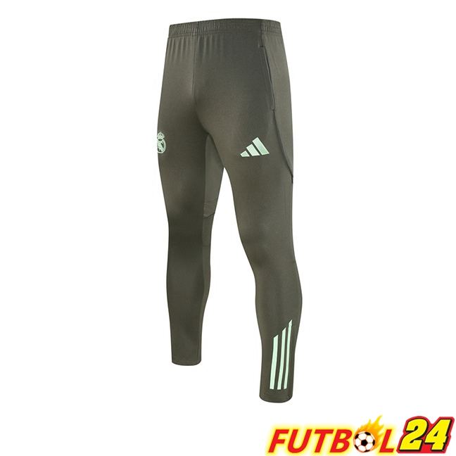 Pantalon Entrenamiento Real Madrid Verde 2025/2026