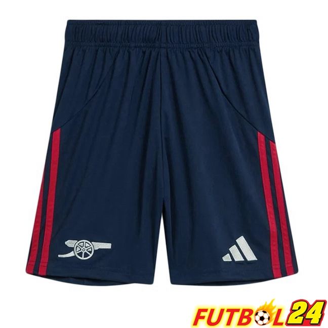 Cortos de Futbol Arsenal Segunda Azul Real 2025/2026