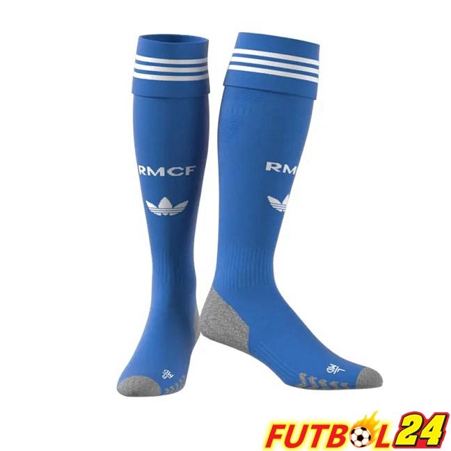 Calcetines De Futbol Real Madrid Tercera Azul 2025/2026