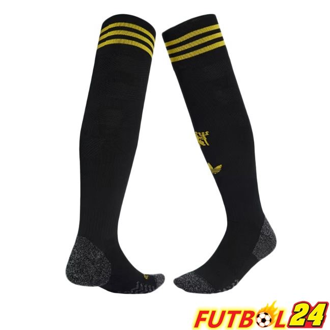 Calcetines De Futbol Manchester United Tercera Negro 2025/2026