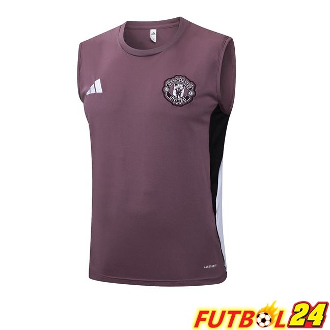 Chalecos De Futbol Manchester United Púrpura 2025/2026