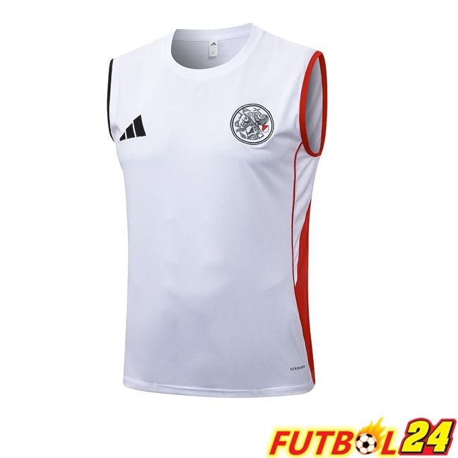 Chalecos De Futbol AFC Ajax Blanco 2025/2026