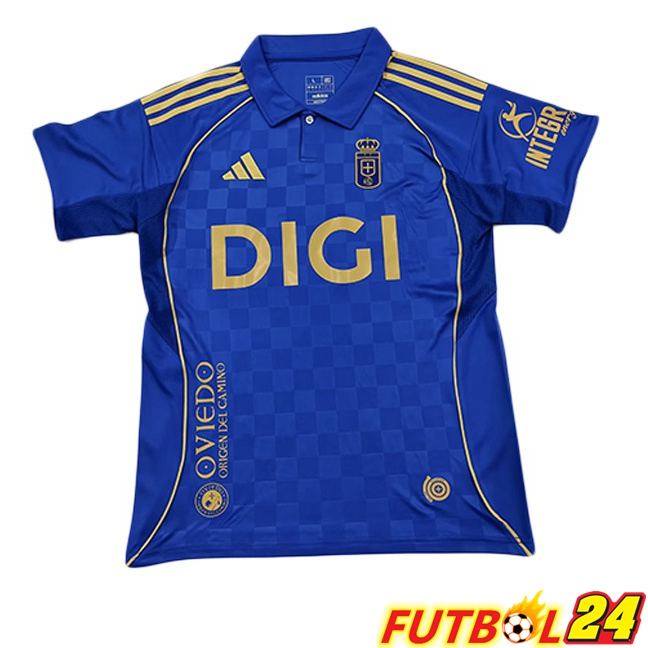 Camisetas De Futbol Real Oviedo Primera Azul 2025/2026
