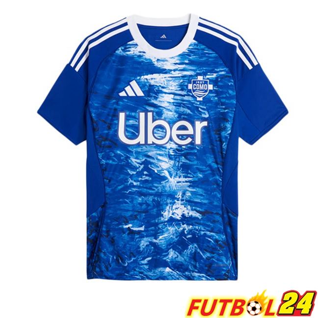 Camisetas De Futbol Como 1907 Primera Azul 2025/2026