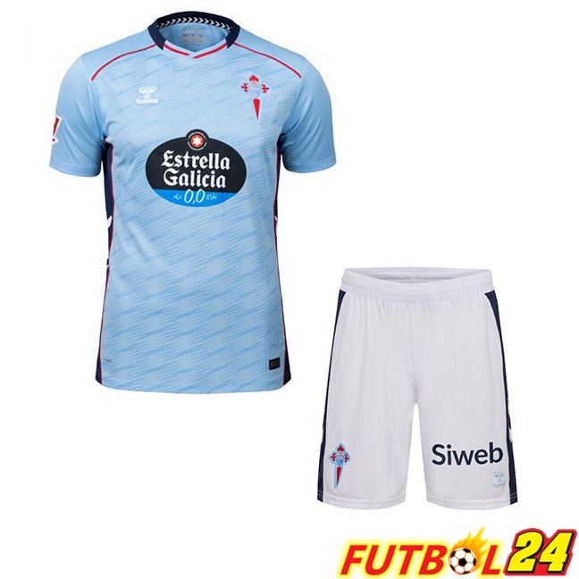 Camisetas De Futbol Celta Vigo Ninos Primera Azul 2025/2026