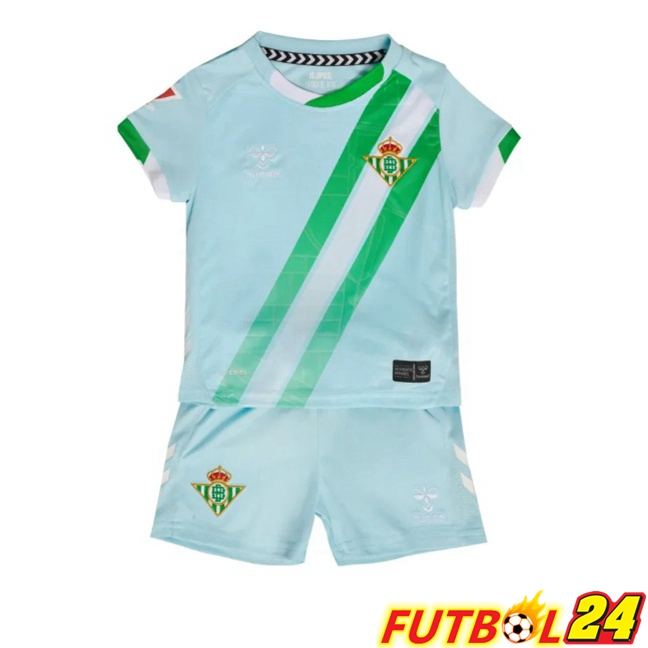 Camisetas De Futbol Real Betis Ninos Segunda Azul 2025/2026