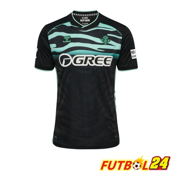 Camisetas De Futbol Real Betis Tercera Negro 2025/2026