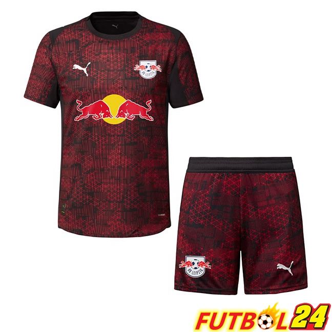 Camisetas De Futbol RB Leipzig Ninos Tercera Marrón 2025/2026