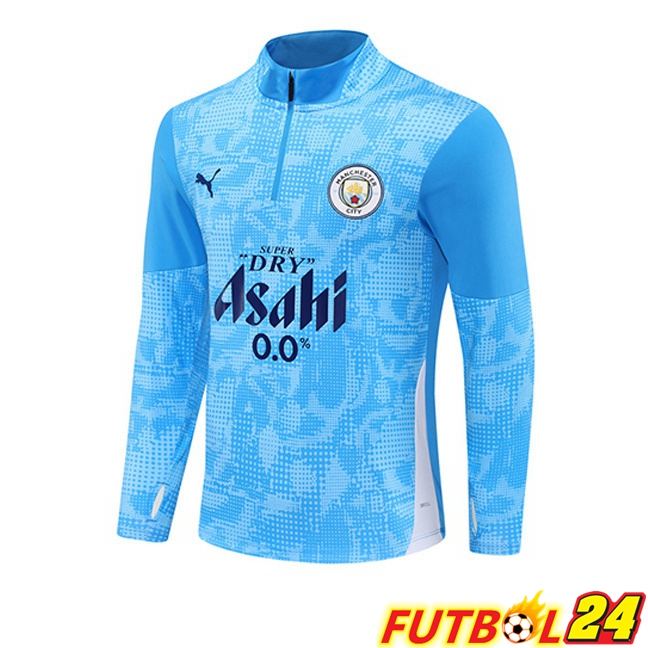 Sudadera De Entrenamiento Manchester City Azul 2025/2026