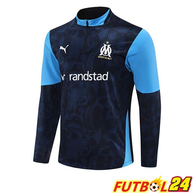 Sudadera De Entrenamiento Marsella OM Azul Real 2025/2026