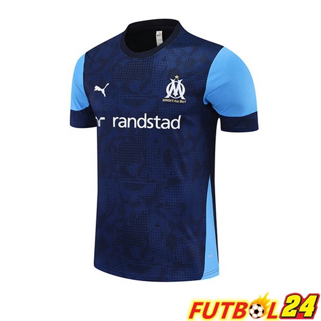 Camiseta Entrenamiento Marsella OM Azul Real 2025/2026