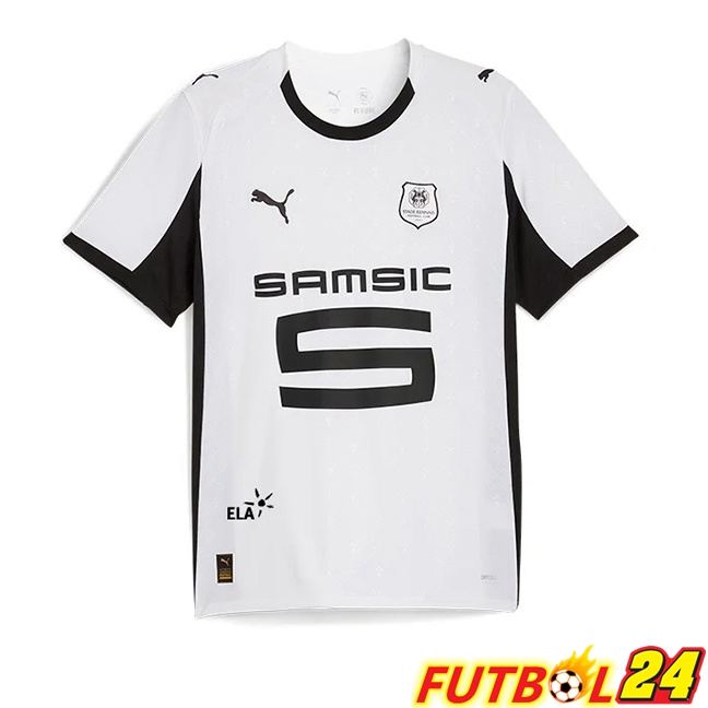 Camisetas De Futbol Stade Rennais Segunda Blanco 2025/2026