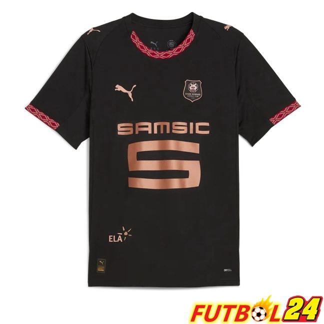Camisetas De Futbol Stade Rennais Tercera Negro 2025/2026