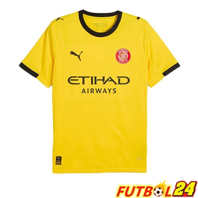 Camisetas De Futbol Girona Segunda Amarillo 2025/2026