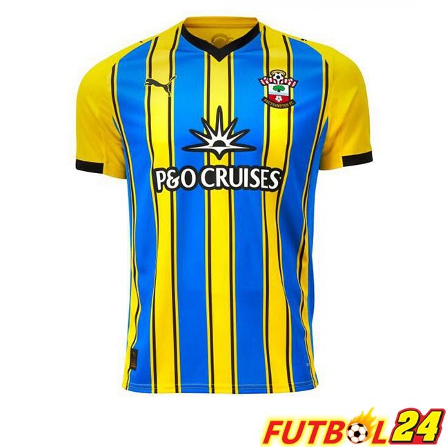 Camisetas De Futbol Southampton FC Segunda Amarillo Azul 2025/2026