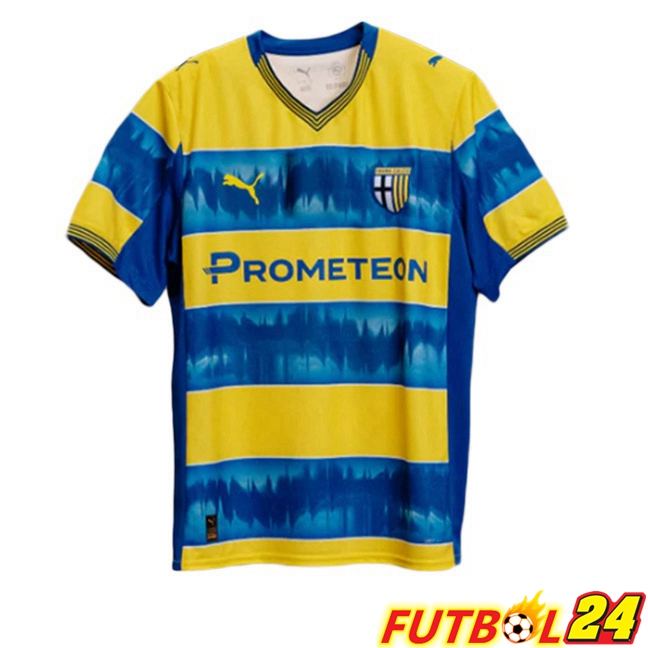 Camisetas De Futbol Parma Calcio Segunda Amarillo Azul 2025/2026