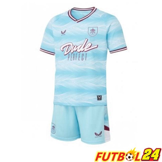 Camisetas De Futbol Burnley Ninos Segunda Azul 2025/2026