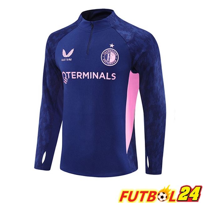 Sudadera De Entrenamiento Feyenoord Azul Real 2025/2026