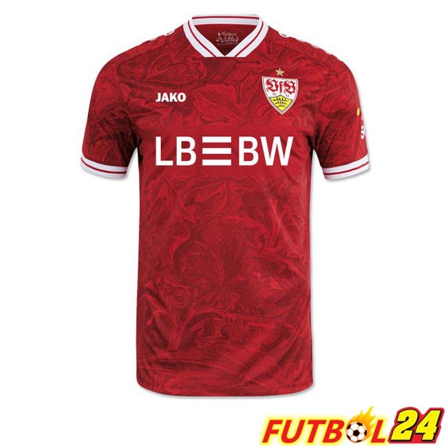 Camisetas De Futbol VfB Stuttgart Segunda Rojo 2025/2026