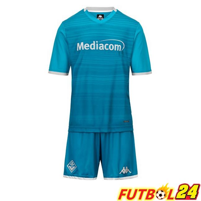Camisetas De Futbol ACF Fiorentina Ninos Tercera Azul 2025/2026