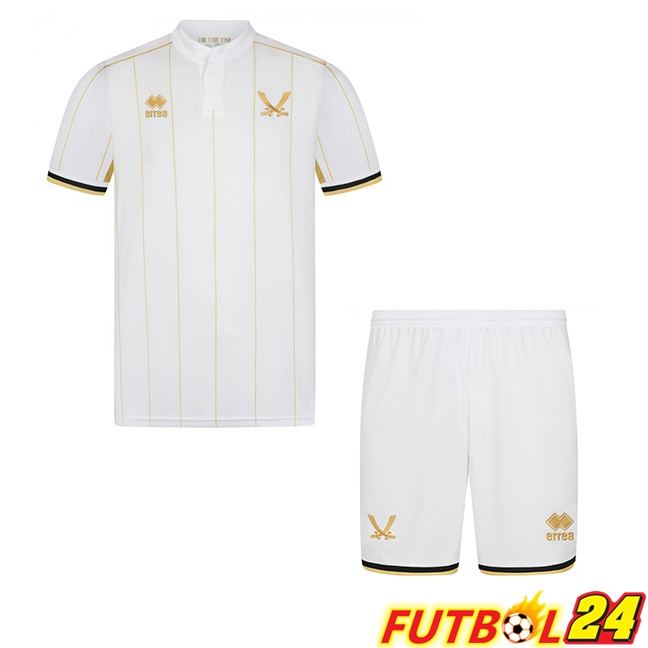 Camisetas De Futbol Sheffield United Ninos Segunda Blanco 2025/2026