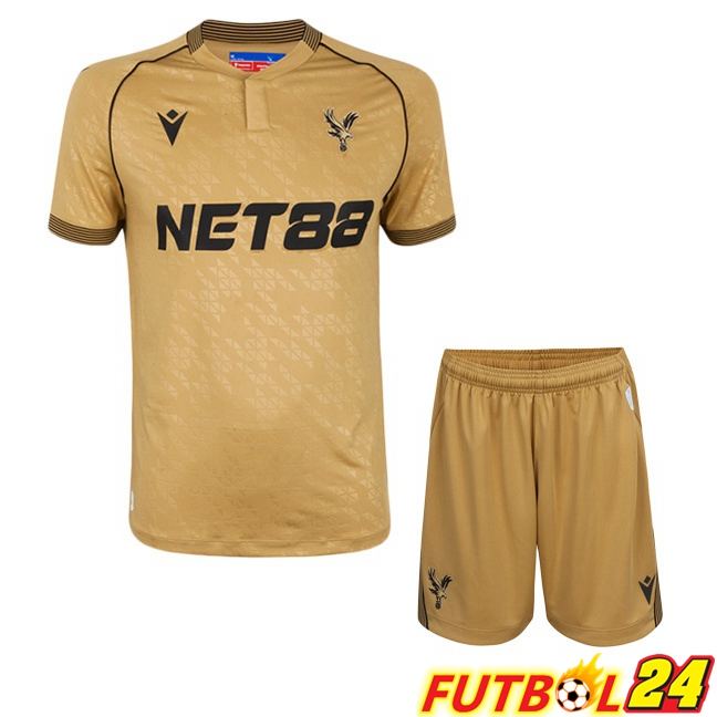 Camisetas De Futbol Crystal Ninos Palace Edición Especial Amarillo 2025/2026