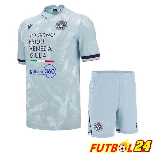 Camisetas De Futbol Udinese Calcio Ninos Segunda Azul 2025/2026
