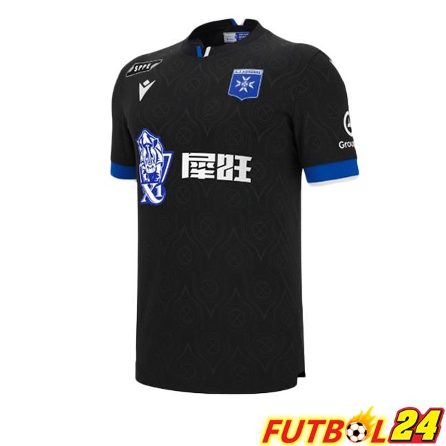 Camisetas De Futbol AJ Auxerre Segunda Negro 2025/2026