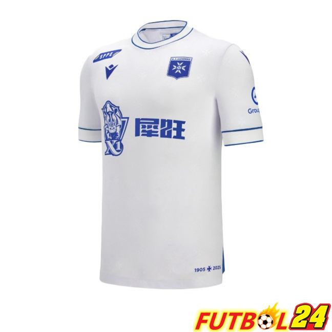 Camisetas De Futbol AJ Auxerre Primera Blanco 2025/2026