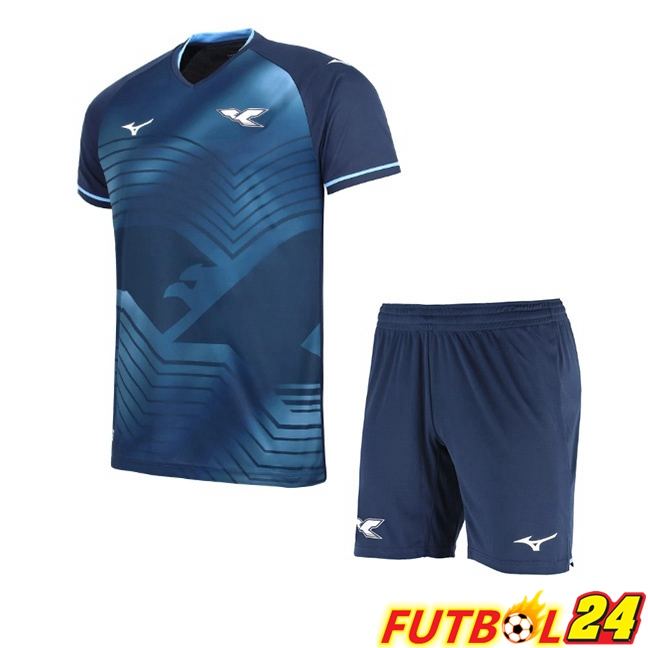 Camisetas De Futbol SS Lazio Ninos Tercera Azul Real 2025/2026
