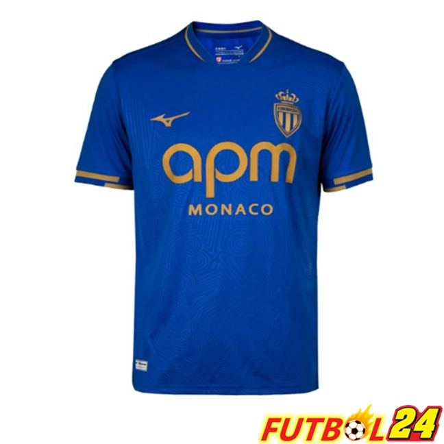 Camisetas De Futbol AS Monaco Segunda Azul 2025/2026