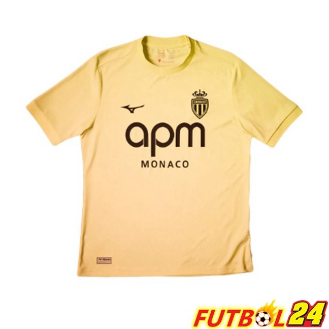Camisetas De Futbol AS Monaco Tercera Amarillo 2025/2026