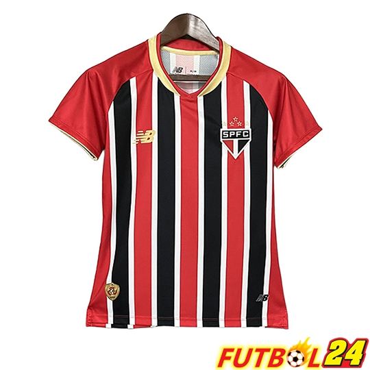Camisetas De Futbol Sao Paulo FC Mujer Segunda 2025/2026