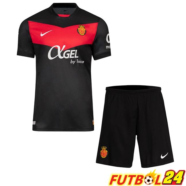 Camisetas De Futbol RCD Mallorca Ninos Tercera Negro 2025/2026