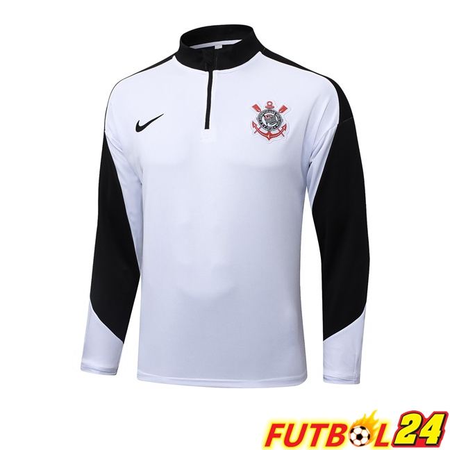 Sudadera De Entrenamiento Corinthians Blanco 2025/2026