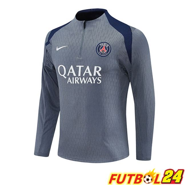 Sudadera De Entrenamiento Paris PSG Gris 2025/2026