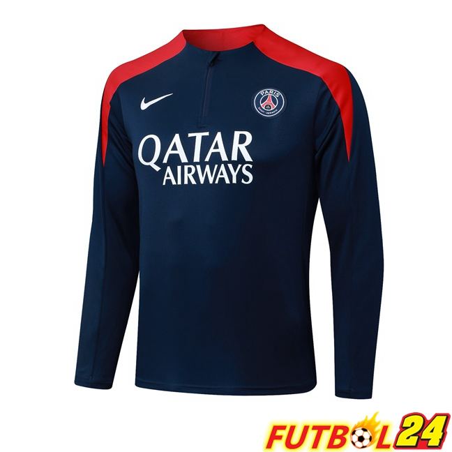 Sudadera De Entrenamiento Paris PSG Azul Real 2025/2026
