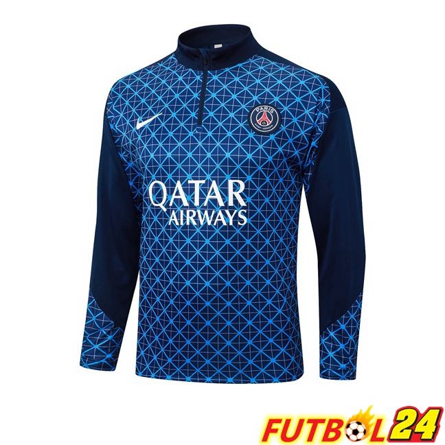 Sudadera De Entrenamiento Paris PSG Azul Real 2025/2026