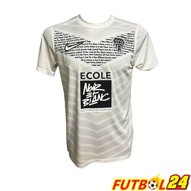 Camisetas De Futbol Angers SCO Segunda Blanco 2025/2026