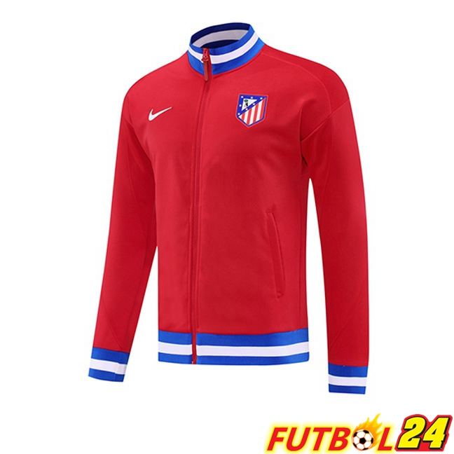 Chaquetas Futbol Atletico Madrid Rojo 2025/2026
