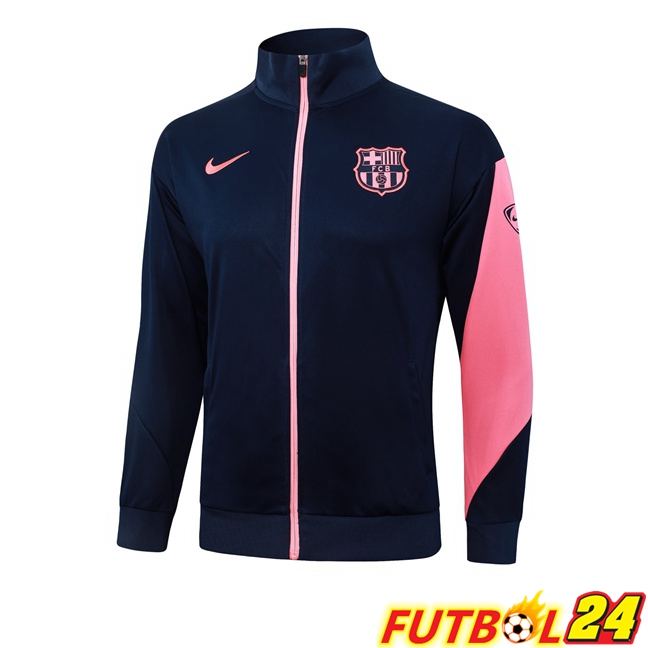 Chaquetas Futbol FC Barcelona Azul Real 2025/2026