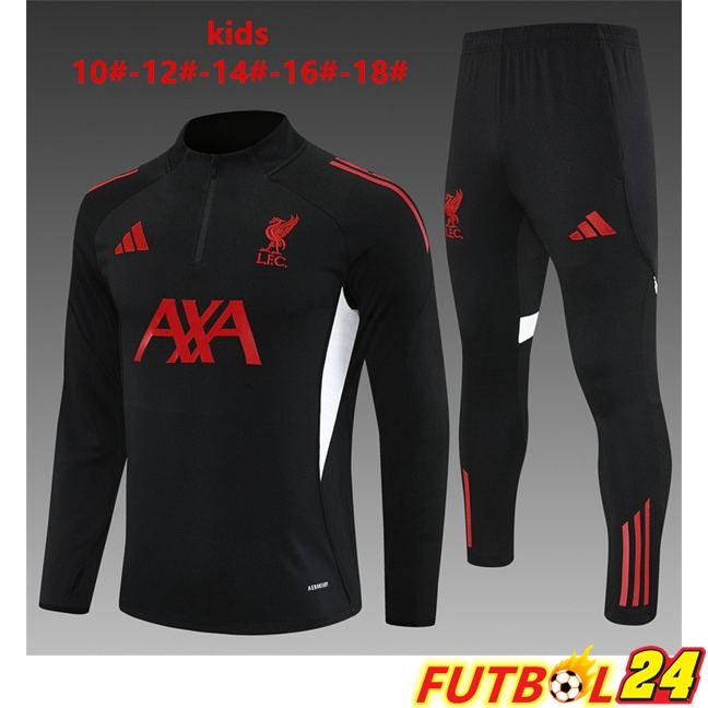 Chandal Equipos De Futbol FC Liverpool Niño Negro 2025/2026