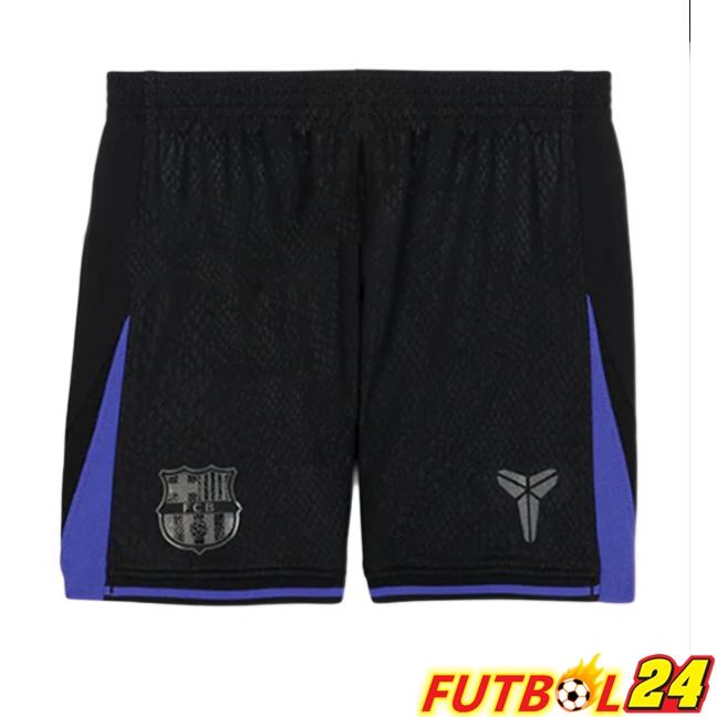 Cortos de Futbol FC Barcelona Segunda Negro 2025/2026