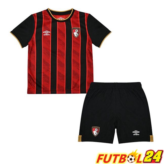 Camisetas De Futbol AFC Bournemouth Ninos Primera Rojo 2025/2026