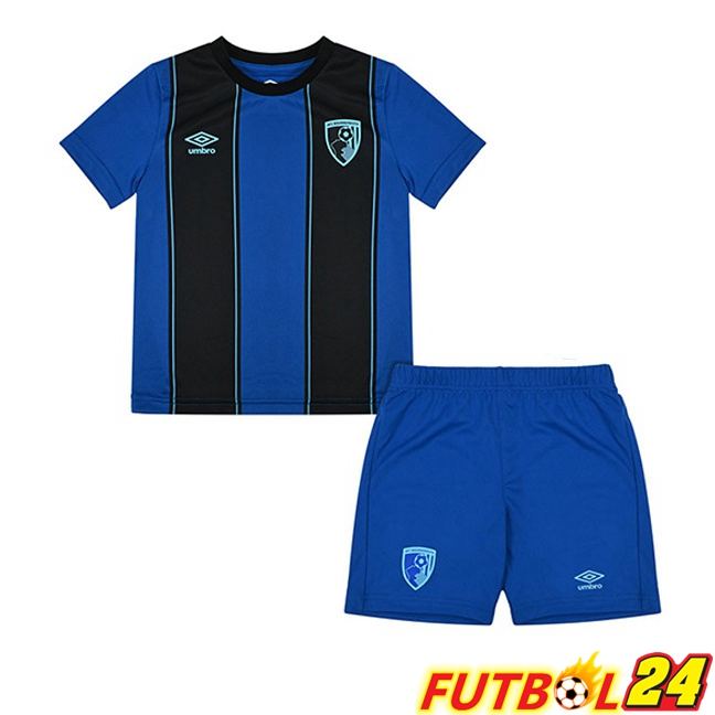 Camisetas De Futbol AFC Bournemouth Ninos Segunda Azul 2025/2026