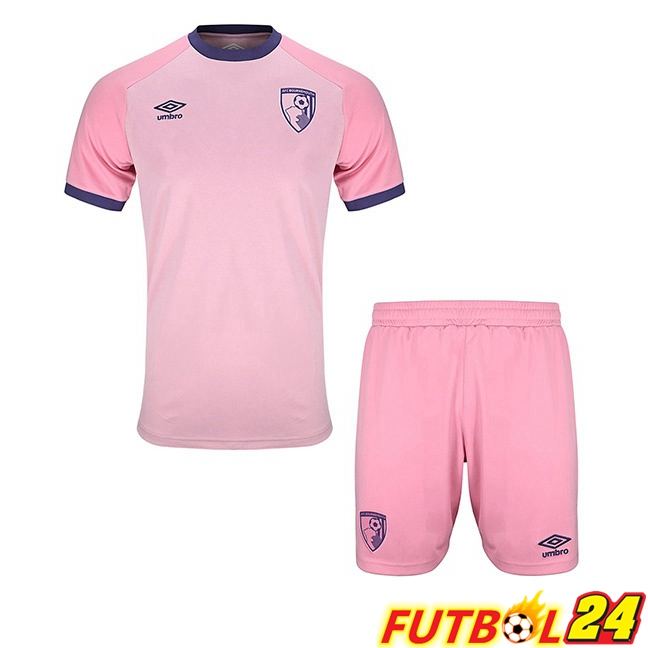 Camisetas De Futbol AFC Bournemouth Ninos Tercera Rosado 2025/2026