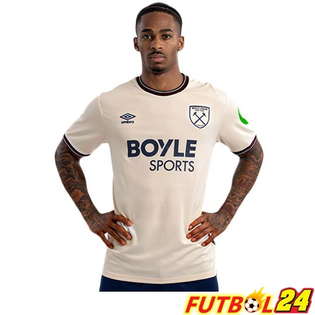 Camisetas De Futbol West Ham United Segunda Blanco 2025/2026