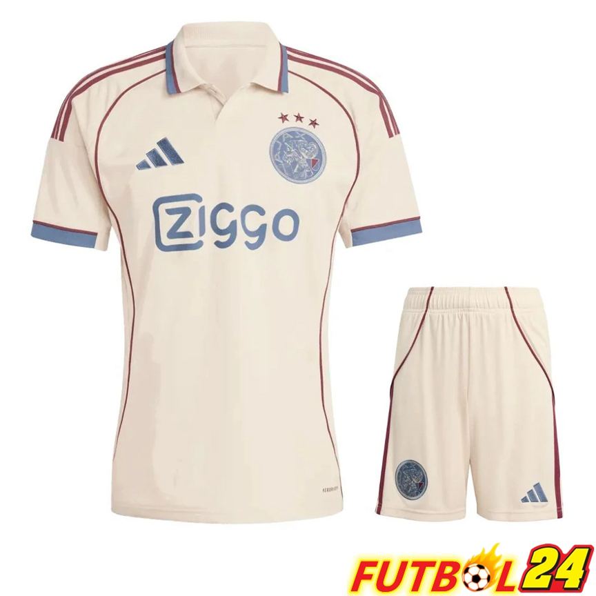 Camisetas De Futbol AFC Ajax Tercera + Cortos 2025/2026
