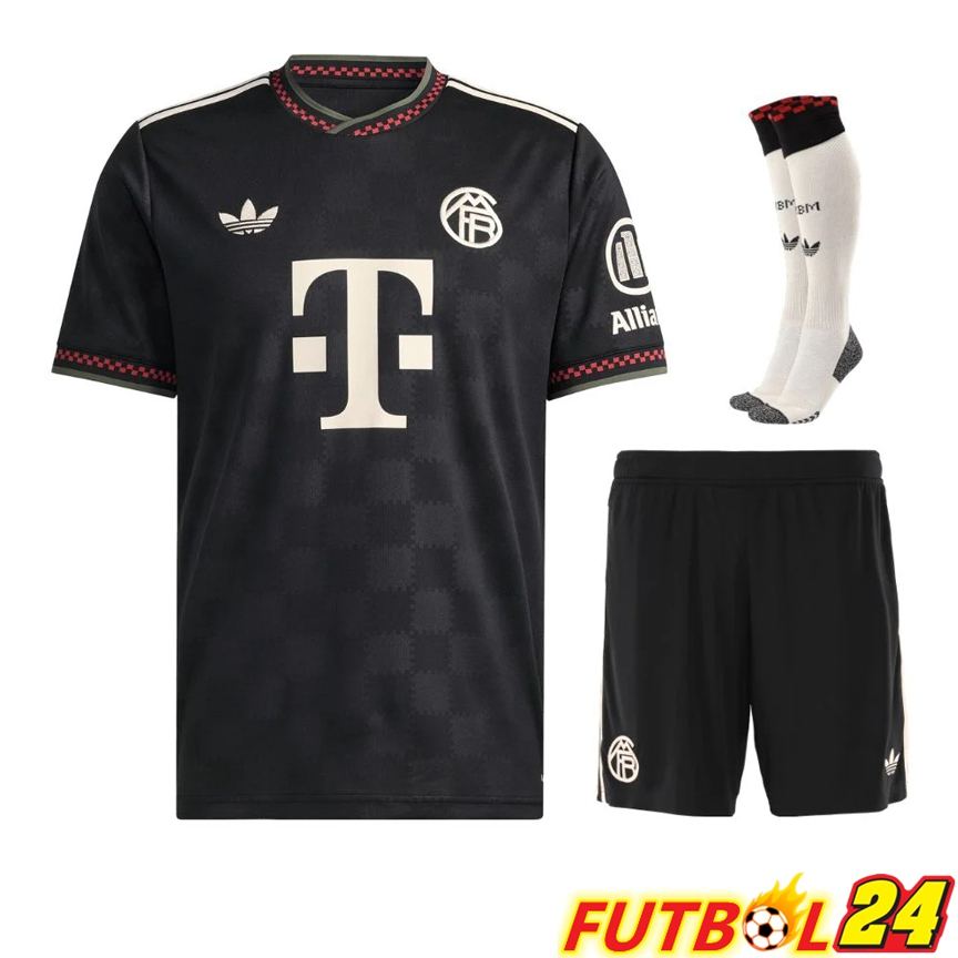 Camisetas De Futbol Bayern Munich Tercera (Cortos + Calcetines) 2025/2025